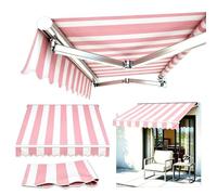 ZUGIATP Tela De Repuesto para Toldo, Tela De Repuesto para Toldo De 5x3, Estructura No Incluida; Apta para Patios Y Jardines.(31,8x9ft(2.4x2.7m))