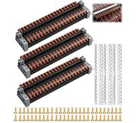 ZUGJOZD 60 terminales de conexión bornes carril din 0,08 - 4 mm², PCT-211 terminales eléctricos enchufables,clemas electricas rapidas, bornes de conexion carril din para cableado rápido