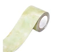 ZUGLQYSX 10M línea de cintura autoadhesiva sala estar dormitorio borde papel tapiz marco puerta impermeable película decorativa 3D pegatinas pared para Baño Cocina(11)