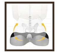 ZUGLQYSX Memory Foam Office and Car Seat Cushion Heightening Pain Relief Non Slip Butt Support Comfort Pad Home Sitting