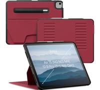 ZUGU Case Funda para iPad Air 13 M2/M3/M4 & Pro 12.9 Gen 3/4 [Rojo Cereza]