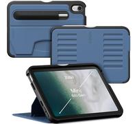 ZUGU Case Funda para iPad Mini 6/7 A17 Pro 2021/2024 [Azul Pizarra]