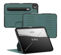 ZUGU Funda para iPad Pro 11 (M4 / M5) 2024/2025 Case Protector 8 Ángulos Ajustables Magnéticos, Carga Inalámbrica Apple Pencil, Auto Reposo/Activación [ Pino ]