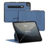 ZUGU Funda para iPad Pro 13 (M4) 2024 Case Protector con 10 Ángulos de Visión Ajustables Magnéticos, Carga Inalámbrica del Apple Pencil, Auto Reposo/Activación [ Azul Pizarra ]