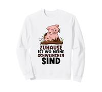 Zuhause ist Wo Meine Schweinchen Sind Granja Cerdo Sudadera