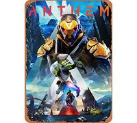 Zuhhgii Anthem 5 - Póster de juego de rol de anime Art Deco - 8 x 12 pulgadas