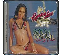 Zuhhgii Byron Lee & The Dragonaires - Letreros de metal de Soca Royal, decoración de pared de música rock, letrero de lata para gimnasio, piscina, bar, baño, garaje, pub, póster artístico para pared