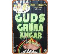 Zuhhgii Cartel de metal de The Green Pastures (1936), decoración divertida para el hogar, bar, pub, cafetería, sala de granja, póster de metal, 30,5 x 20,3 cm
