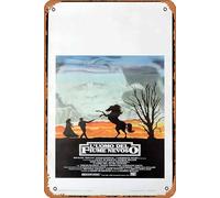 Zuhhgii Cartel vintage de hojalata The Man From SNOWY River, póster italiano de la película Locandina de Tom Burlinson, retro de película antigua, póster de metal, letrero de TV, bar, cueva