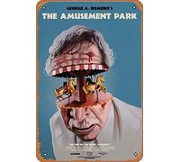Zuhhgii George A. Romero's The Amusement Park (Michael Gornick, Lincoln Maazel) Póster de la película, cartel de estaño, cine de 20 x 30 cm, letrero de metal vintage para decoración del hogar, bar