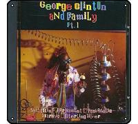 Zuhhgii - George Clinton & Family Part 1 - Letreros de metal vintage con música rock para decoración de pared, cueva de hombre, letrero de lata para gimnasio, piscina, bar, baño, patio, garaje, pub