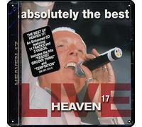 Zuhhgii Heaven 17 - Absolutely The Best - Letrero de metal vintage con música rock, decoración de pared, cueva, para gimnasio, piscina, bar, baño, garaje, pub, póster artístico para pared, 12 x 12