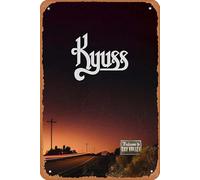 Zuhhgii Kyuss Band Desert Kyuss Sky Valley Stoner Rock Kyuss Póster de camiseta de 12 x 8 pulgadas, letrero de metal vintage para decoración del hogar, garaje, hombre, cueva, arte de pared.