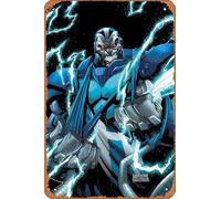 Zuhhgii Lata de metal retro de dibujos animados - Age of X-MAN APOCALYPSE AND X-TRACTS #5 - Cartel de estaño de anime, arte de pared, letrero vintage para bar, restaurante, hogar, café, baño, garaje