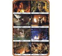 Zuhhgii LEGEND - Juego de tarjetas de vestíbulo original con diseño de Tom Cruise Ridley Scott, cartel de metal retro de película antigua, letrero de metal, decoración de pared de cueva de hombre, 8 x