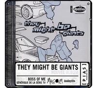 Zuhhgii Letrero de metal con texto en inglés «They Might Be Giants» para coche, diseño vintage de música rock, decoración de pared, para gimnasio, piscina, bar, baño, garaje, pub, póster artístico
