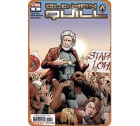 Zuhhgii Letrero de metal retro - Old Man Quill 6 Comic Book NM - Cartel de película de anime para música, cafetería, bar, restaurante, supermercado, tienda, película regalos, 8 x 12 pulgadas
