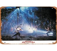 Zuhhgii Mad Max Beyond Thunderdome 1985 - Póster de película vintage de hojalata, retro de película antigua, póster de metal, letrero de TV, bar, pared, club, restaurante, cueva de hombre, decoración