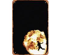 Zuhhgii Metro Boomin Not All Heroes Wear Capes Poster Retro Metal Sign Funny Vintage Tin Sign Art Wall Decor Poster for Music Cafe Bar Restaurant Supermarket Shop Film Gift Idea 8x12 Inch