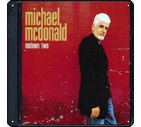 Zuhhgii Michael McDonald Motown - Letrero de metal con dos letreros de metal vintage de música rock, decoración de pared, cueva de hombre, letrero de lata para gimnasio, piscina, bar, baño, garaje