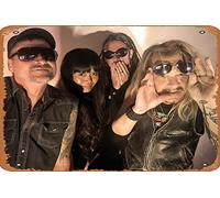Zuhhgii My Life With The Thrill Kill Kult (Buzz Mccoy, Groovie Mann) Póster musical de estaño para cine, cine, cine, teatro, 8 x 12 pulgadas, letrero de metal vintage para decoración del hogar, bar