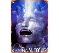 Zuhhgii Nabucco, Giuseppe Verdi, póster de ópera polaca, póster de película retro de 20 x 30 cm, póster de película de arte clásico de televisión, pósteres musicales de tienda, karaoke, pubs, club,
