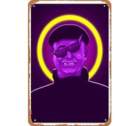 Zuhhgii Oliver Tree| Divertido cartel de estaño vintage para pared, póster retro de hierro, placa de metal para bar, cafetería, garaje, regalo para el hogar, cumpleaños, boda, 12 x 8 pulgadas.