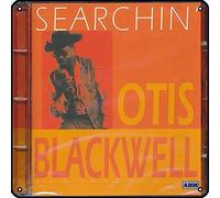 Zuhhgii Otis Blackwell - Letrero de metal con texto en inglés "Searchin" para decoración de pared con música rock vintage, letrero de estaño para gimnasio, piscina, bar, baño, garaje, pub, póster de