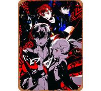 Zuhhgii Persona 5 Royale Persona Game - Póster de juego de rol de anime Art Deco - 8 x 12 pulgadas