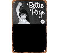 Zuhhgii Póster de Bettie Page & Curse of the Banshee #4 CVR I Black Bag Foto - Póster de cómics vintage de metal, decoración de cueva de hombre, póster de programa de televisión de anime, arte para