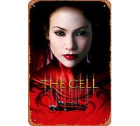Zuhhgii Póster de la película The Cell (Jennifer Lopez, Vincent D'onofrio) - Cartel de estaño para cine y cine de 8 x 12 pulgadas, letrero de metal vintage para decoración del hogar, bar, pub, garaje
