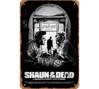 Zuhhgii Póster de película retro de Shaun of the Dead Movie Poster Art Classic Film Television Posters Man Cave Gift Wall Art Decor 20,3 x 30,5 cm