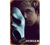 Zuhhgii Scream (#8 de 22) 2022 Retro of Classic Old Film Poster Metal Sign Bar Gift Wall Art Decor Tin Sign - 8 x 12 pulgadas.