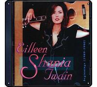 Zuhhgii Shania Twain - Letreros metálicos de 1989 a 1990 con música rock vintage, decoración de pared, cueva, para gimnasio, piscina, bar, baño, garaje, pub, póster artístico para pared, 12 x 12