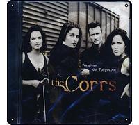 Zuhhgii The Corrs - Letreros metálicos con texto en inglés "Forgiven, Not Forgotten" y música rock vintage, decoración de pared, cueva, para gimnasio, piscina, bar, baño, patio, garaje, pub, póster