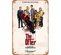 Zuhhgii The Offer (Miles Teller, Matthew Goode) - Póster de película de estaño, cine y cine, 8 x 12 pulgadas, letrero de metal vintage para decoración del hogar, bar, pub, garaje, regalos