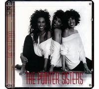 Zuhhgii The Pointer Sisters - The Collection - Letreros metálicos vintage de música rock para decoración de pared, cueva de hombre, letrero de lata para gimnasio, piscina, bar, baño, patio, garaje