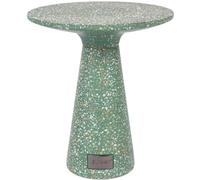 Zuiver Mesa auxiliar de terrazo verde Victoria