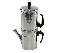 Zuiver Neapolitan Cafetera Italiana, Aluminio, Plateado, 6 Tazas