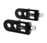 ZUJIABAO Ajustador de cadena de aluminio de fiabilidad, ajustador de cadenas de una sola velocidad, para bicicleta de carretera y reparaciones, tensor de cadena regulable