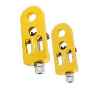 ZUJIABAO Ajustador de cadena de aluminio de fiabilidad, ajustador de cadenas de una sola velocidad, para bicicleta de carretera y reparaciones, tensor de cadena regulable