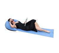 ZUJIABAO Colchoneta inflable de playa con almohada, cama de aire portátil para fiesta en la piscina, camping, colchón de viaje de inflado rápido, compacto, cojines plegables de playa