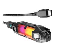 ZUJIABAO Convertidor de tarjeta de sonido PD60W para puerto Piva X41 tipo C que habilita 32 bits 384 kHz auditivo y adaptador de tableta de carga sin problemas