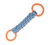 ZUJIABAO Dentals Health - Cuerda para masticar para perros, juguete interactivo de algodón para dentición para mascotas, juguete interactivo para tirar de guerra divertida cuerda de limpieza de