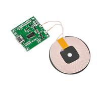 ZUJIABAO Estación de carga rápida de alta velocidad de 15 W, almohadilla transmisora de 10 mm, compatibilidad universal del teléfono, módulo de carga segura Solutio Pcb