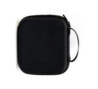 ZUJIABAO Funda protectora de transporte para 6 accesorios de cámara, bolsa de almacenamiento portátil de repuesto, resistente al agua y dura, Black
