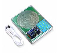 ZUJIABAO Generador de frecuencia recargable portátil de 0,001 Hz a 200 kHz, 15 formas de onda, carcasa ABS, pantalla LCD, función de ahorro automático, generador de frecuencia recargable portátil