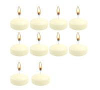 ZUJIABAO Juego de accesorios flotantes sin perfume, elegantes velas encendidas, accesorios decorativos de Navidad, decoración decorativa