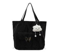 ZUJIABAO Mochila de gran capacidad para mujer, con diseño de axila, hombro elegante, simple, para ir de compras, ir de compras, ir de viaje, axila elegante para mujer, Black