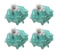 ZUJIABAO Paquete de 4 interruptores de juego sensibles reforzados con metal, interruptores magnéticos de jade para codificación, teclados de control preciso para juegos